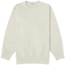 クルー スウェット カーキ スウェットトレーナー メンズ 【 AURALEE SUPER MILLED CREW SWEAT / LIGHT KHAKI 】 メンズファッション トップス