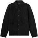 A[KV[ KV[ XG[h XEF[h F ubN Y y OUR LEGACY OUR LEGACY SUEDE WELDING SHIRT / BLACK z Yt@bV gbvX