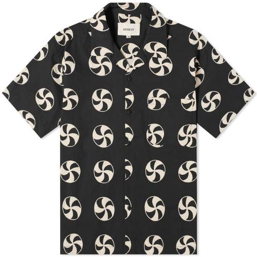 F ubN Y y HERESY PORTAL VACATION SHIRT / BLACK z Yt@bV gbvX