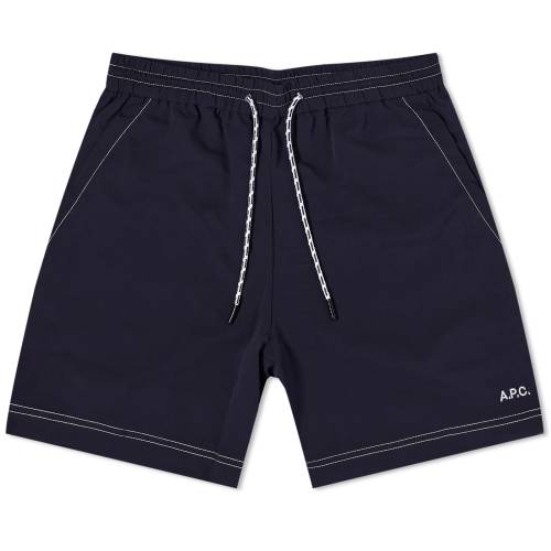 ڡ 硼 ϡեѥ  ͥӡ A.P.C.    BOBBY SWIM SHORTS / DARK NAVY  󥺥եå ܥ