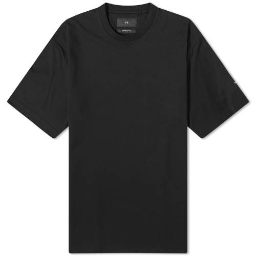 アディダス アディダス ワイスリー コア ロゴ Tシャツ 黒色 ブラック メンズ 【 Y-3 CORE LOGO T-SHIRT / BLACK 】 メンズファッション トップス カットソー