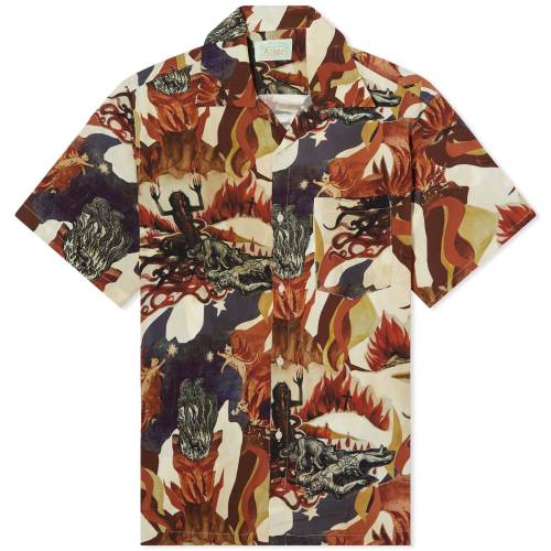 A[Y fB[X y ARIES CANNIBAL APOCALYPSE HAWAIIAN SHIRT / MULTI z fB[Xt@bV gbvX