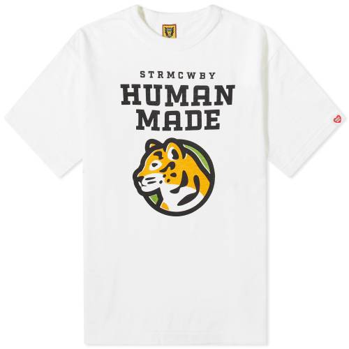 ヒューマンメイド Tシャツ 白色 ホワイト メンズ 【 HUMAN MADE HUMAN MADE TIGER T-SHIRT / WHITE 】 メンズファッション トップス カットソー