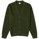 サンスペル カーディガン オリーブ メンズ 【 SUNSPEL FISHERMAN CARDIGAN / DARK OLIVE 】 メンズファッション トップス