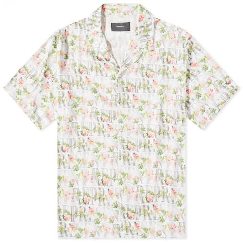 F zCg Y y REPRESENT FLORAL VACATION SHIRT / WHITE z Yt@bV gbvX