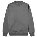 アディダス バスケットボール クルー スウェット チャコール スウェットトレーナー メンズ 【 ADIDAS BASKETBALL CREW SWEAT / CHARCOAL 】 メンズファッション トップス