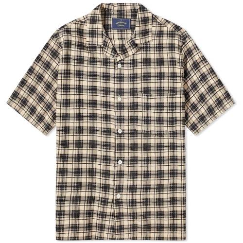 |`M[Xtl F ubN Y y PORTUGUESE FLANNEL PORTUGUESE FLANNEL TRAIL VACATION SHIRT / BLACK z Yt@bV gbvX