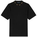 tbhy[ nC TVc F ubN Y y FRED PERRY FRED PERRY LAUREL WREATH HIGH NECK T-SHIRT / BLACK z Yt@bV gbvX Jbg\[