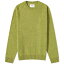 ノーナショナリティトゥーサウザンセブン ネイサン クルー ニット 緑 グリーン メンズ 【 NN07 NATHAN CREW KNIT / DAIQUIRI GREEN 】 メンズファッション トップス セーター