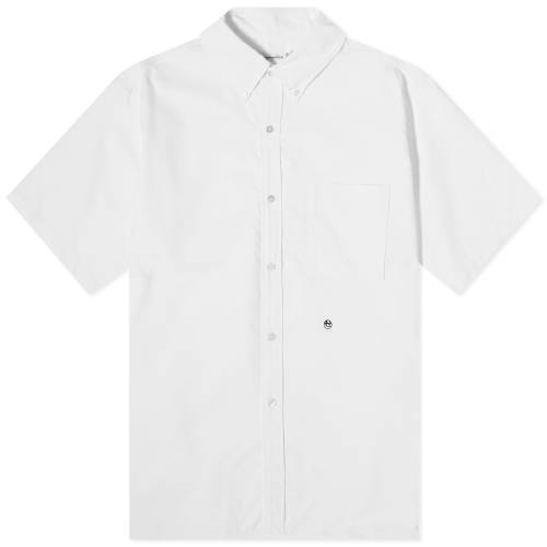 ii~J X[u _E F zCg  Y y NANAMICA SHORT SLEEVE BUTTON DOWN WIND SHIRT / WHITE z Yt@bV gbvX