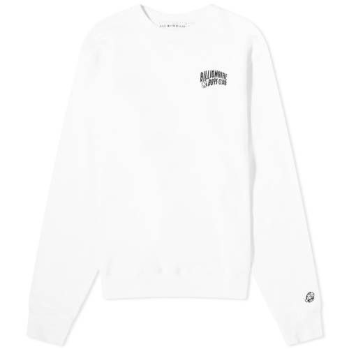 クラブ ロゴ クルー スウェット 白色 ホワイト ビリオネアボーイズクラブ スウェットトレーナー メンズ 【 BILLIONAIRE BOYS CLUB BILLIONAIRE BOYS CLUB SMALL ARCH LOGO CREW SWEAT / WHITE 】 メンズファッション