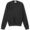 ミキミユキゾク クルー スウェット 黒色 ブラック スウェットトレーナー メンズ 【 MKI SUPERWEIGHT CREW SWEAT / BLACK 】 メンズファッション トップス