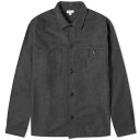 サンスペル チャコール メンズ 【 SUNSPEL WOOL TWILL OVERSHIRT / CHARCOAL MELANGE 】 メンズファッション コート ジャケット