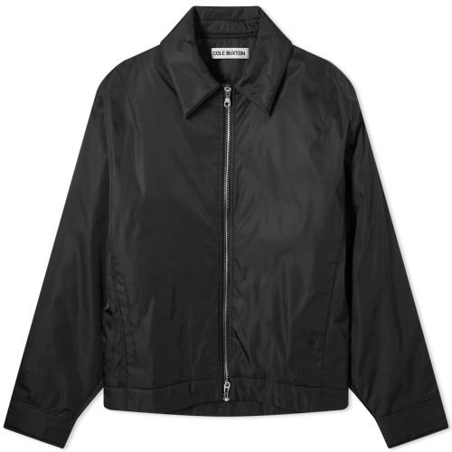 黒色 ブラック メンズ 【 COLE BUXTON COLE BUXTON GABARDINE OVERSHIRT / BLACK 】 メンズファッション コート ジャケット