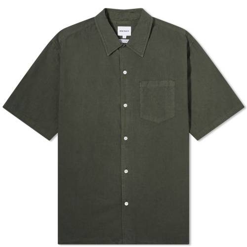 m[XvWFNc X[u  O[  Y y NORSE PROJECTS NORSE PROJECTS CARSTEN TENCEL SHORT SLEEVE SHIRT / SPRUCE GREEN z Yt@bV gbvX