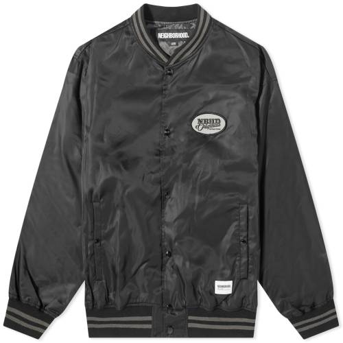 ネイバーフッド ベースボール ジャケット 黒色 ブラック メンズ 【 NEIGHBORHOOD BASEBALL JACKET / BLACK 】 メンズファッション コート