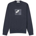 ストーンアイランド クルー スウェット 紺色 ネイビー スウェットトレーナー メンズ 【 STONE ISLAND STONE ISLAND INSTITUTIONAL ONE BADGE PRINT CREW SWEAT / NAVY 】 メンズファッション トップス