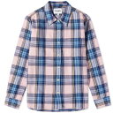 sN Y y CORRIDOR BLANKET PLAID SHIRT / PINK z Yt@bV gbvX