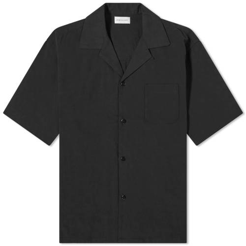 WGIbg \bh F ubN Y y JOHN ELLIOTT JOHN ELLIOTT SOLID CAMP SHIRT / BLACK z Yt@bV gbvX