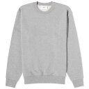 アミ・パリ クルー スウェット ヘザー 灰色 グレー スウェットトレーナー メンズ 【 AMI PARIS AMI PARIS TONAL HEART CREW SWEAT / HEATHER GREY 】 メンズファッション トップス