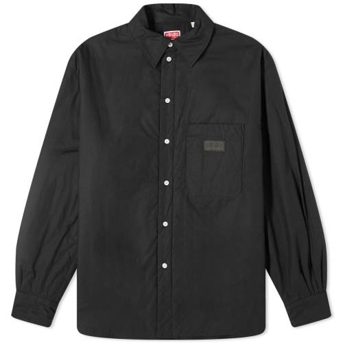 P][ pbh F ubN Y y KENZO PADDED OVERSHIRT / BLACK z Yt@bV gbvX