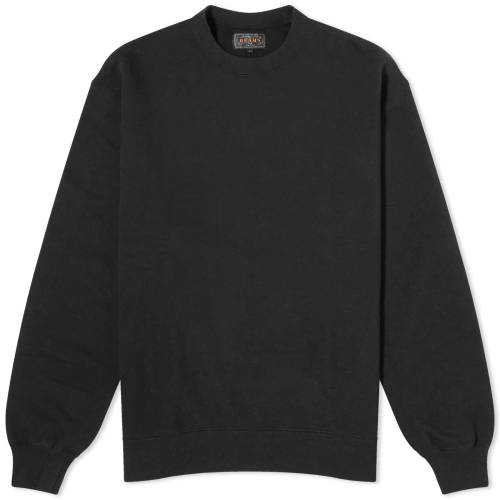 ビームス クルー スウェットシャツ トレーナー 黒色 ブラック スウェットトレーナーSHIRT メンズ 【 BEAMS PLUS BEAMS PLUS CREW SWEATSHIRT / BLACK 】 メンズファッション トップス