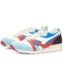 ディアドラ プリンセス 青色 ブルー スニーカー メンズ 【 DIADORA N9000 RALLY DELTA ITALIA / PRINCESS BLUE 】