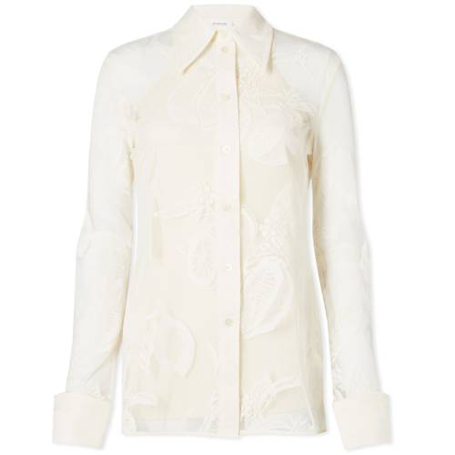 スポーツマックス 白色 ホワイト レディース 【 SPORTMAX ASTI LACE SHIRT / WHITE LACE 】 レディースファッション トップス