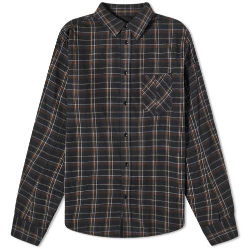 OAh{[ F ubN & Y y RAG & BONE RAG BONE YOKOHOMA PLAID SHIRT / BLACK PLAID z Yt@bV gbvX