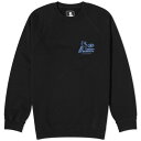 エドウイン クルー スウェット 黒色 ブラック スウェットトレーナー メンズ 【 EDWIN TOKYO BUILDERS CREW SWEAT / BLACK 】 メンズファッション トップス