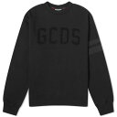 S N[ XEFbg XEFbgg[i[ Y y GCDS VELVET LOGO CREW SWEAT / NERO z Yt@bV gbvX