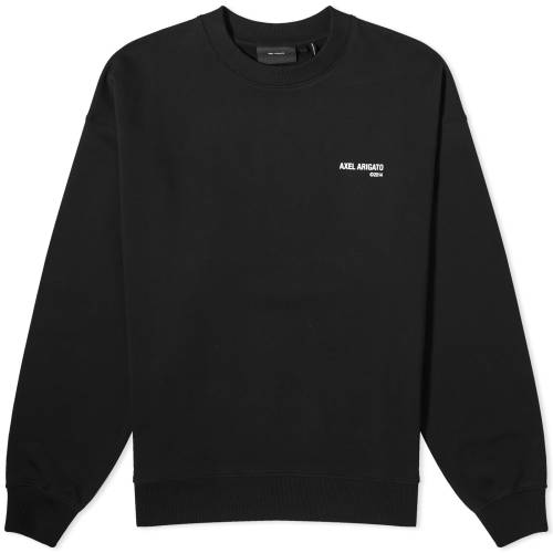 アクセルアリガト クルー スウェット 黒色 ブラック スウェットトレーナー メンズ 【 AXEL ARIGATO AXEL ARIGATO SPADE CREW SWEAT / BLACK 】 メンズファッション トップス