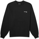 アクセルアリガト クルー スウェット 黒色 ブラック スウェットトレーナー メンズ 【 AXEL ARIGATO AXEL ARIGATO SPADE CREW SWEAT / BLACK 】 メンズファッション トップス