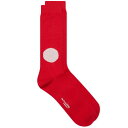 青色 ブルー 赤 レッド メンズ 【 BLUE BLUE JAPAN BLUE JAPAN JAPANESE FLAG SOCK / RED 】 インナー 下着 ナイトウエア レッグ