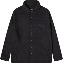 カブー フリース 黒色 ブラック メンズ 【 KAVU SHUKSAN PILE FLEECE OVERSHIRT / BLACK 】 メンズファッション トップス