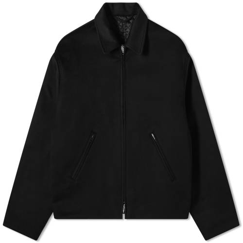 バレンシアガ ジャケット 黒色 ブラック メンズ 【 BALENCIAGA RUNWAY CASHMERE JACKET / BLACK 】 メンズファッション コート