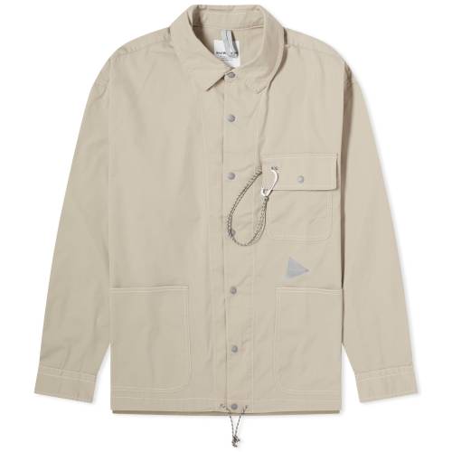 ブランド名and wander性別Men(メンズ)商品名and wander Dry Ripstop Shirt Jacketカラー/Light/Beige