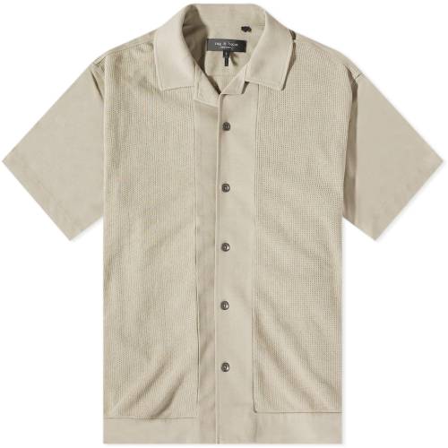 OAh{[ jbg A[~[ & Y y RAG & BONE RAG BONE AVERY KNIT VACATION SHIRT / ARMY z Yt@bV gbvX