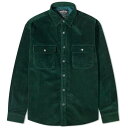 R[fC  O[ Y y FRIZMWORKS ALTERNATE CORDUROY SHIRT / DARK GREEN z Yt@bV gbvX