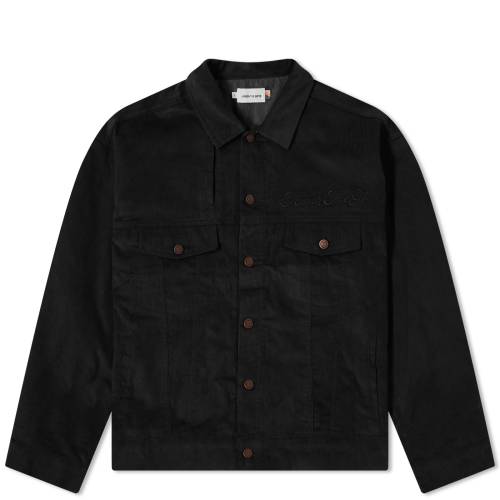 トラッカー ジャケット 黒色 ブラック トラッカージャケット メンズ 【 HONOR THE GIFT HONOR THE GIFT TRUCKER JACKET / BLACK 】 メンズファッション コート