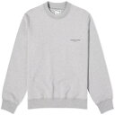 ウーヨンミ ボックス ロゴ クルー スウェット 灰色 グレー スウェットトレーナー メンズ 【 WOOYOUNGMI BOX LOGO CREW SWEAT / GREY 】 メンズファッション トップス