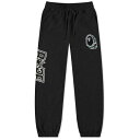 ア・ベイシング・エイプ アベイシングエイプ スウェット パンツ 黒色 ブラック メンズ 【 A BATHING APE A BATHING APE PATCHWORK SWEAT PANT / BLACK 】 メンズファッション ズボン