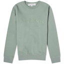 ジェイダブリューアンダーソン ロゴ クルー スウェット 緑 グリーン スウェットトレーナー メンズ 【 JW ANDERSON JW ANDERSON LOGO EMBROIDERY CREW SWEAT / GREEN 】 メンズファッション トップス