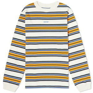 ȥ饤 ꡼ T  ۥ磻 Ĺµ ǥ  BEAMS BOY BEAMS BOY STRIPE LONG SLEEVE T-SHIRT / OFF WHITE  ǥեå ȥåץ åȥ