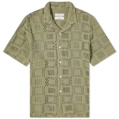 AJChIuKCY Y y A KIND OF GUISE A KIND OF GUISE GIOIA SHIRT / SAGE CROCHET z Yt@bV gbvX