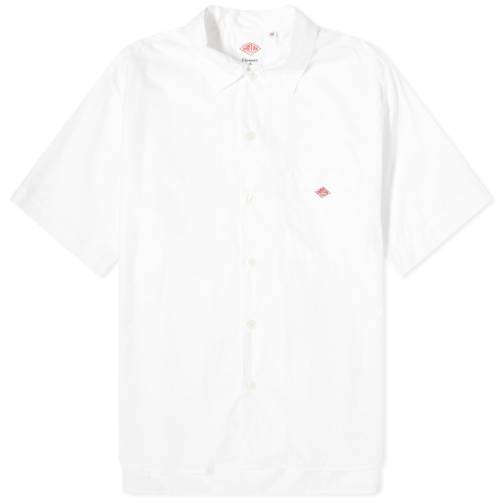 X[u F zCg  [NVc Y y DANTON SHORT SLEEVE WORK SHIRT / WHITE z Yt@bV gbvX