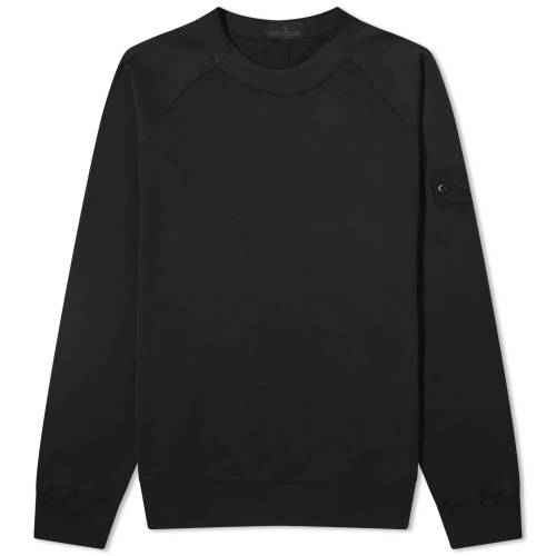 ストーンアイランド クルー スウェット 黒色 ブラック スウェットトレーナー メンズ 【 STONE ISLAND STONE ISLAND GHOST CREW SWEAT / BLACK 】 メンズファッション トップス