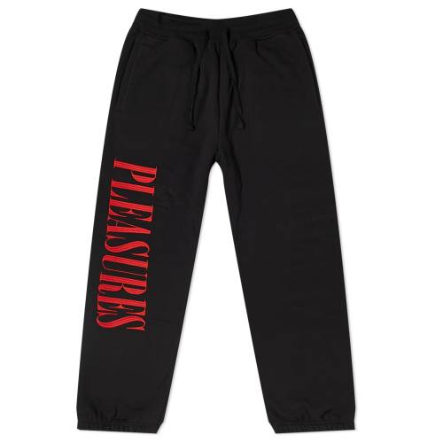 プレジャーズ ロングタイツ 黒色 ブラック メンズ 【 PLEASURES ONYX SWEATPANTS / BLACK 】 メンズファッション ズボン パンツ