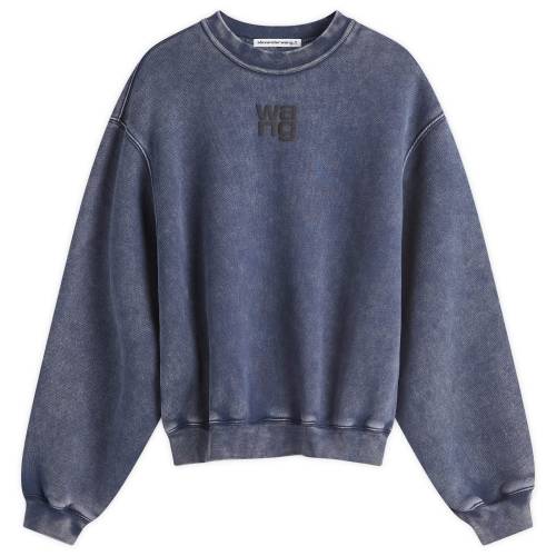アレキサンダーワン スウェットシャツ トレーナー 黒色 ブラック レディース 【 ALEXANDER WANG ALEXANDER WANG SWEATSHIRT / BLACK 】 レディースファッション トップス