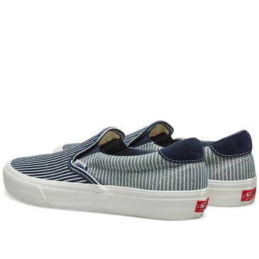 VANS VAULT バンズ スリッポン ナイト & スニーカー 【 SLIPON X MOUNT VERNON MILLS 59 VLT LX PARISIAN NIGHT MARSHMALLOW 】 メンズ 送料無料